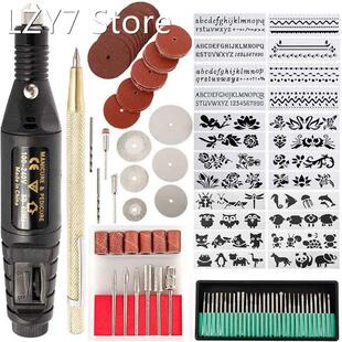 108Pcs Engraving Tool Kit Electric Micro Engraver Etching Pe