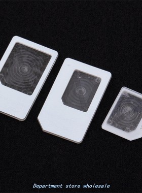 3 pcs For nano SIM for Micro Standard Card Adapter Tray Hold