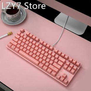 Keyboard TKL Mechanical Backlit K300 LED Blue Gaming Switch