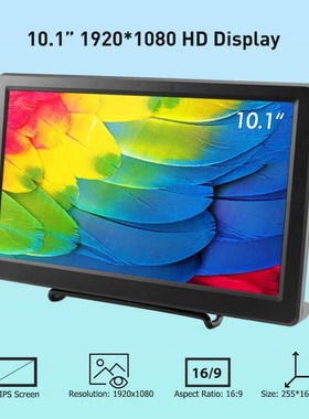 Elecrow 10.1 inch HD LED Display 1920X1080p IPS Raspberry Pi