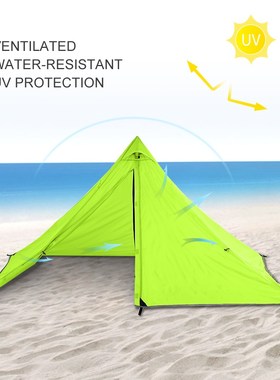 Double Layer Water Resistant Backpacking Tent Outdoor Campin