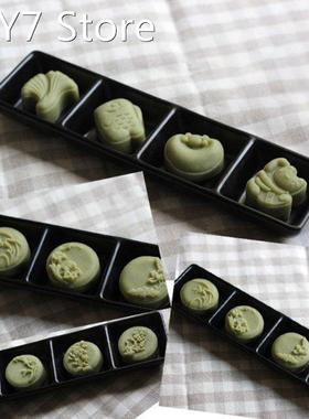 2022 New 50g Moon Cake Mold 4 Plum Orchid Stamps Mooncake Ha