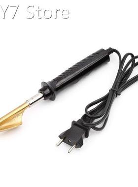 1PC Electric Soldering Iron With Plastic Handle Flat Tip For