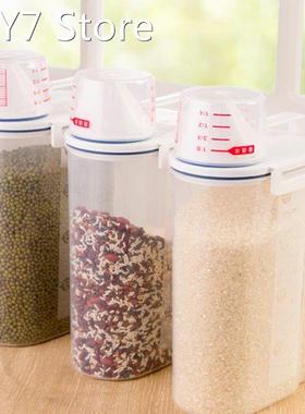 2L Portable Plastic Food Storage Box Container Kitchen Food