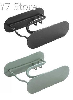 Simple Stylish Wrought Iron Hair Dryer Holder Punch-Free Wal