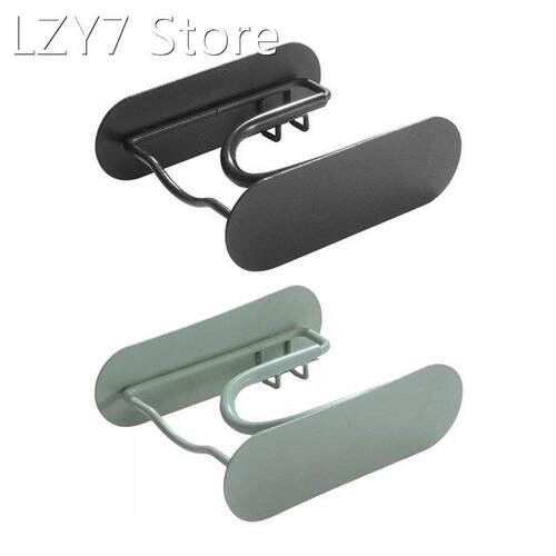Simple Stylish Wrought Iron Hair Dryer Holder Punch-Free Wal