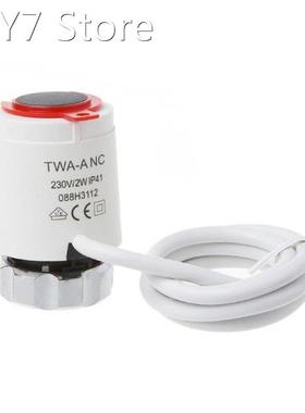 White Thermal Electric Actuator Flooring Heating System Wate