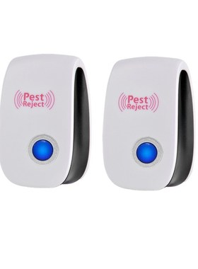 6 4 2 pcs Blue Light ltrasonic Pest Repeller Pest Reject Con