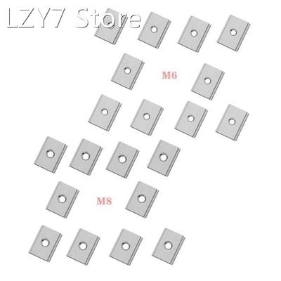 10 Pcs M6/M8 T-Track Slider Sliding Nut Manganese Steel T S