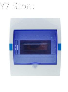 7-9 Ways Plastic Distribution Box Transparent Lid Power Dist
