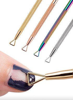 Tweezer Remover Nail-Art-Tools Nail-Cuticle-Pusher Uv-Gel-Po