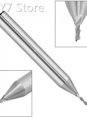 1mm 2 Flute HSS End Mill Cutter with Super Hard Straight Sha