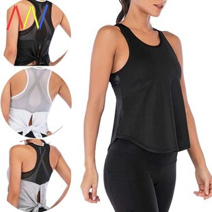 Solid Shirt Sports Tank Top Crop Gym Women Sport Bra Yoga