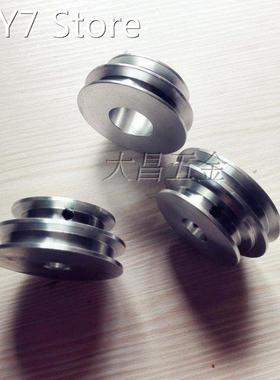 50 double groove round belt pulley type Y motor pulley 10/11