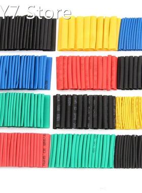 70/127/164/328/530Pcs Assorted Polyolefin Heat Shrink Tubing