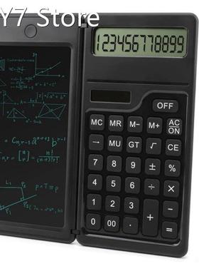 12-Digit Solar Calculator With 6 Inch LCD Writing Tablet Mut