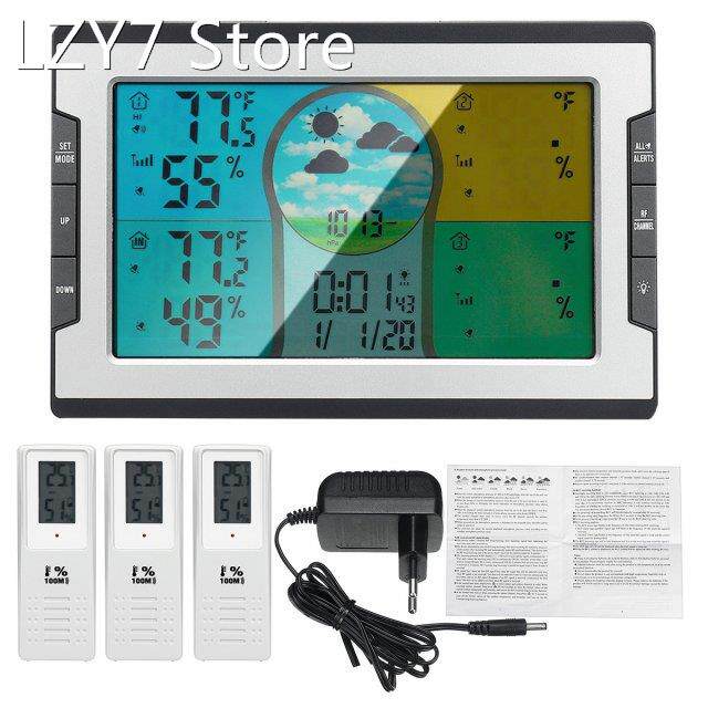 Professional WiFi Weather Station Digital LCD Wireless Indoo