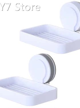 2022 New Soap Dish Sponge Holder Heavy Duty Strong Suction C