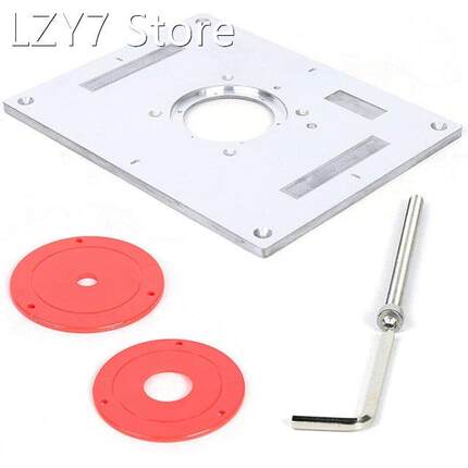 Precision Router Table Insert Plate With Router Insert Ring