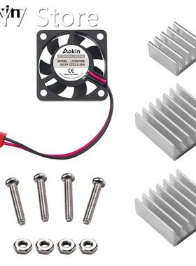 For Raspberry Pi 4 B Brushless CPU Cooling Fan DC 5V with 3