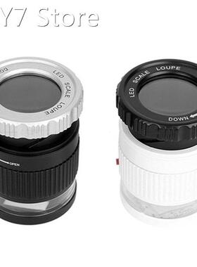 30 Magnification Cylindrical Scale Optical Glass Lens Focusi
