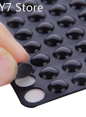 100PCS Door Stops Self Adhesive Silicone Rubber Pads Cabinet