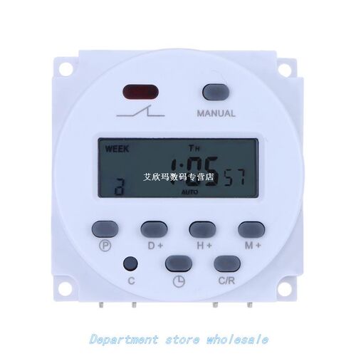 Mini Electronic Timer Clock Time Controller Kitchen Cooking