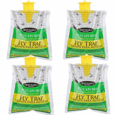 pgraded Disposable Fly Trap Catcher Fly Catcher Insect Trap