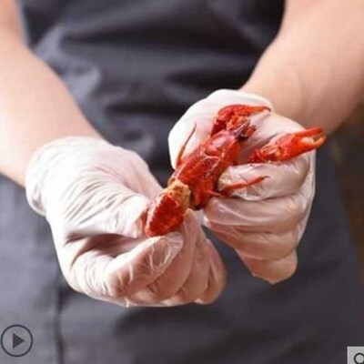 Disposable gloves latex plastic material housework washing