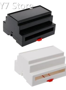 107*87*59mm Plastic Din Rail Junction Box Electronic Equipme
