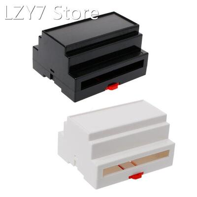107*87*59mm Plastic Din Rail Junction Box Electronic Equipme