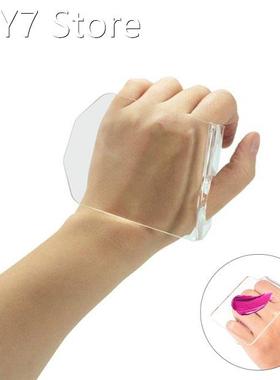 Acrylic Clear Makeup Cream Foundation Eyeshadow Palette Pain