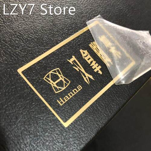 500pcs/pack Custom 3D Logo Metal Stickers Transfer UV Person
