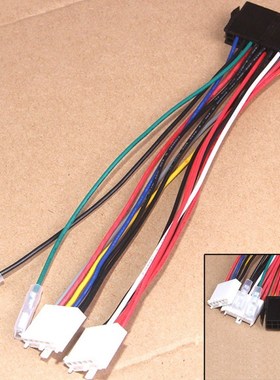 20Pin ATX to 2-Port 6Pin AT PSU Converter Power Cable Cord 2