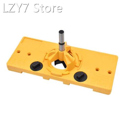 35mm Hinge Jig Drilling Set Guide Closet Door Hole Opner Pun