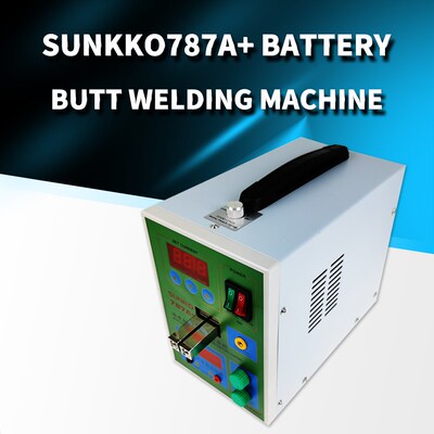 787A+ Battery butt welding machine double pulse small 18650