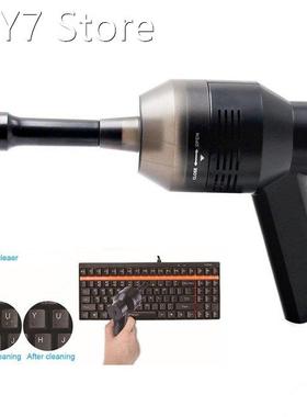 Black Keyboard Desk Vacuum Cleaner Handheld USB Recharg