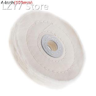 Wheel White Polishing Cotton Cloth Flannel shaped Mirror