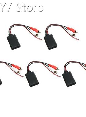 5Pcs Car Wireless Bluetooth AUX Receiver Module Music Adapte