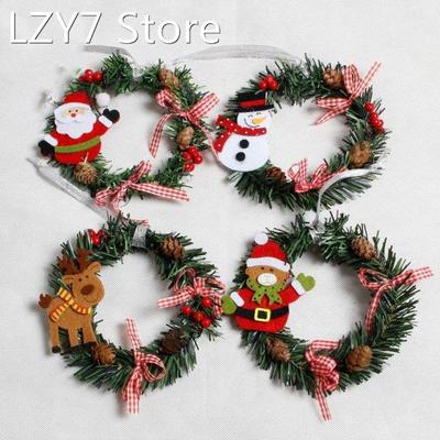 Christmas Wreath Decoration Small Wreath Christmas Snowman S