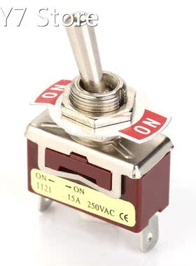 5Pcs/Lot ON-ON SPDT Toggle Switches 3-Pin 2-Position 15A 250