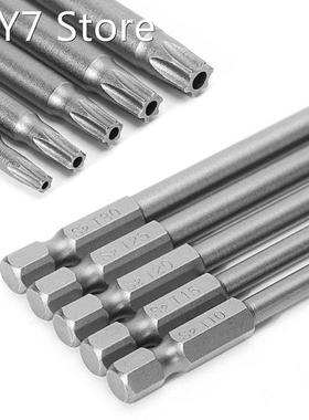 5 Pcs/Set 150mm T10-T30 Long Magnetic Torx Electric Screwdri