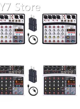 6 Channels Sound Mixing Console 16 DSP USB Interface Record
