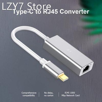 Type-C to RJ45 Adapter 5Gbps Compatible for PC Computer Lapt