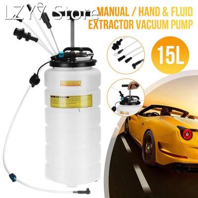 15L Pneumatic Manual Vacuum Oil Fluid Extractor Pump Fuel Pu