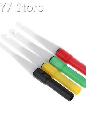 4pcs 0.7mm Piercing Probes Kit Multimeter Pen Probe Wir