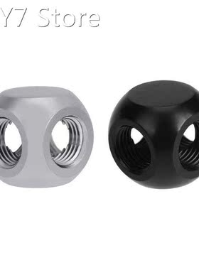 Brass G1/4 Inner Thread 4 Way Water Tube Connector Splitter