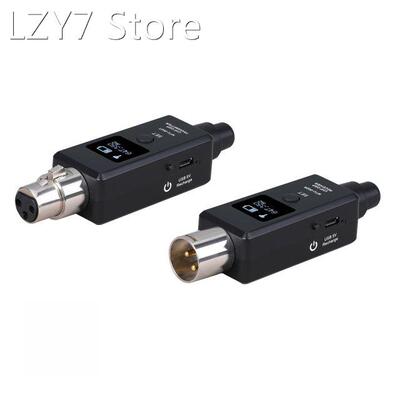 1Pair Micphone Wireless System UHF DSP Transmitter Receiver