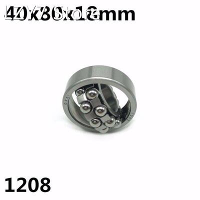 1pcs 1208 40x80x18 mm Double Row Self-aligning ball bearing