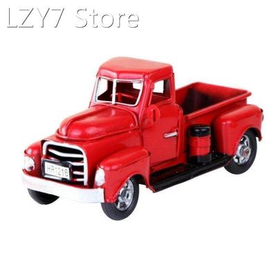 Dreamburgh Toy Model Vintage Red Metal Truck Easter Ornament